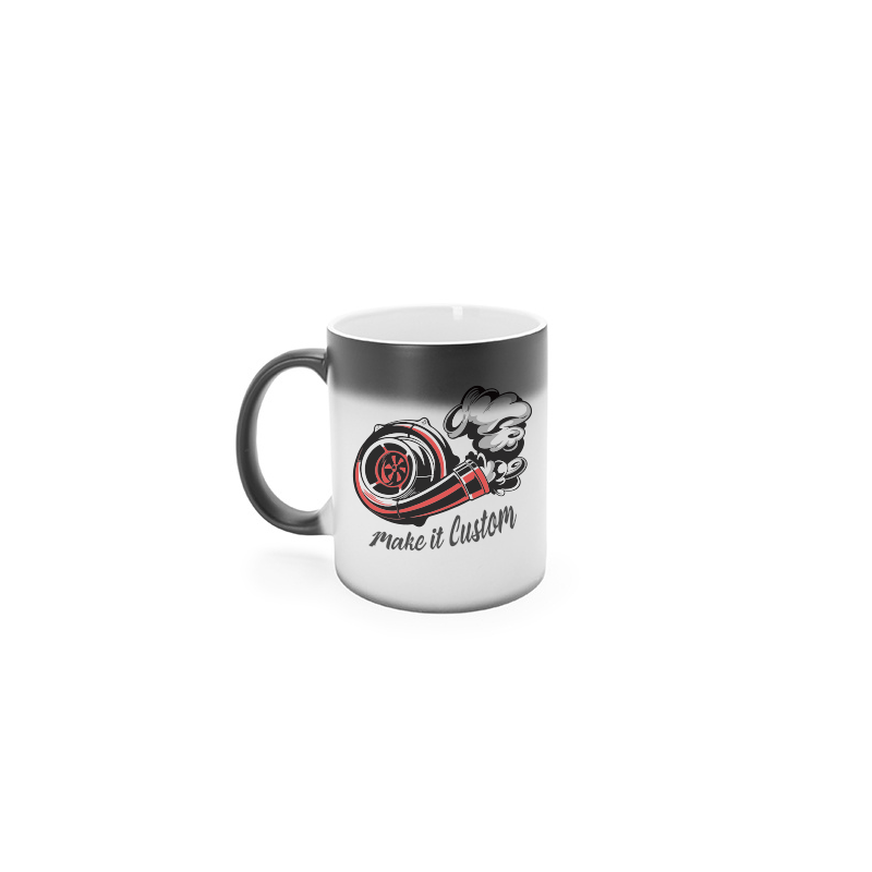 Magic mug for the car enthusiast Turbo - Make It Custom!