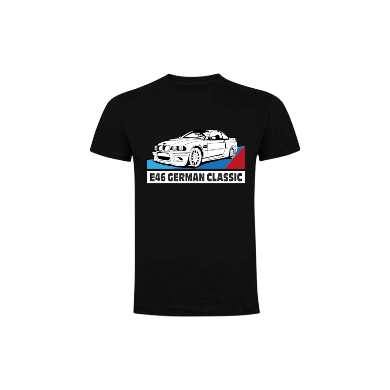 Cotton T-shirt for a car enthusiast E46