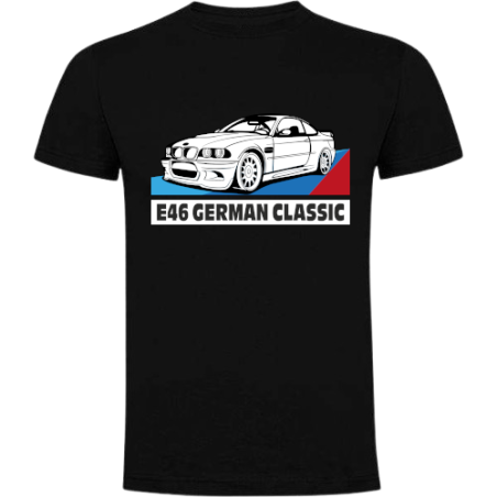 Cotton T-shirt for a car enthusiast E46