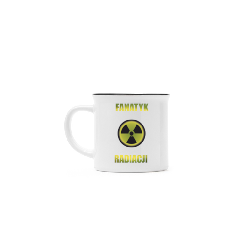 Retro mug Radiation fanatic