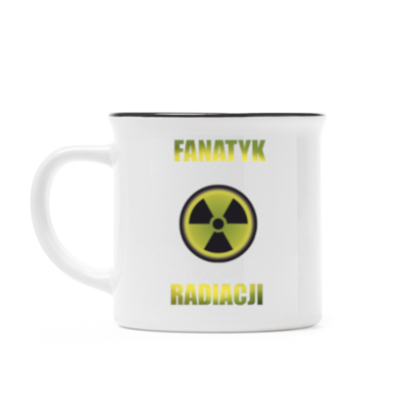 Retro mug Radiation fanatic