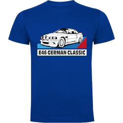 Cotton T-shirt for a car enthusiast E46