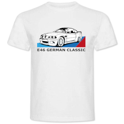 Cotton T-shirt for a car enthusiast E46