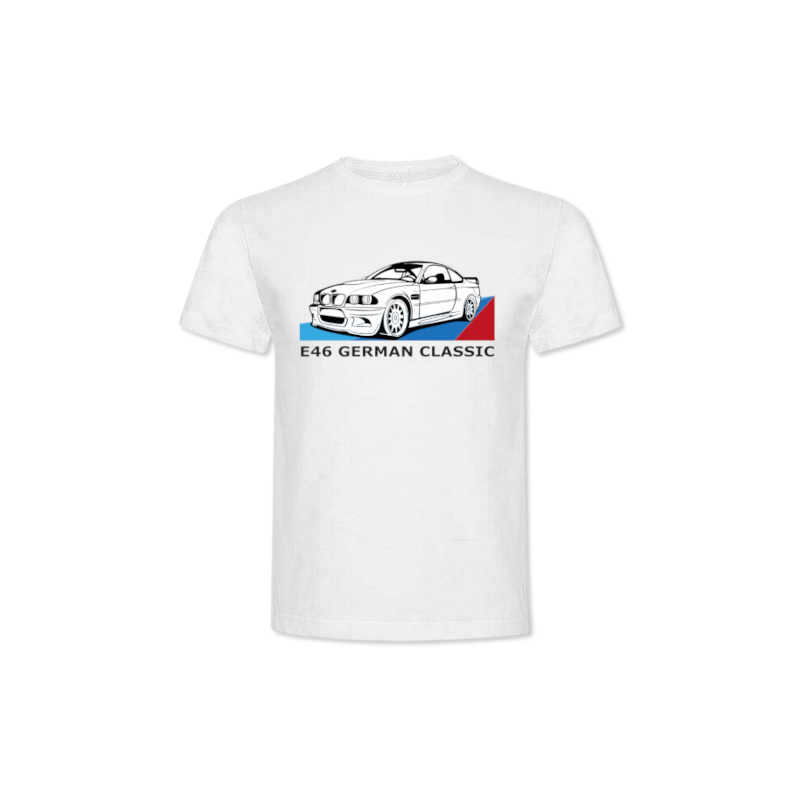 Cotton T-shirt for a car enthusiast E46