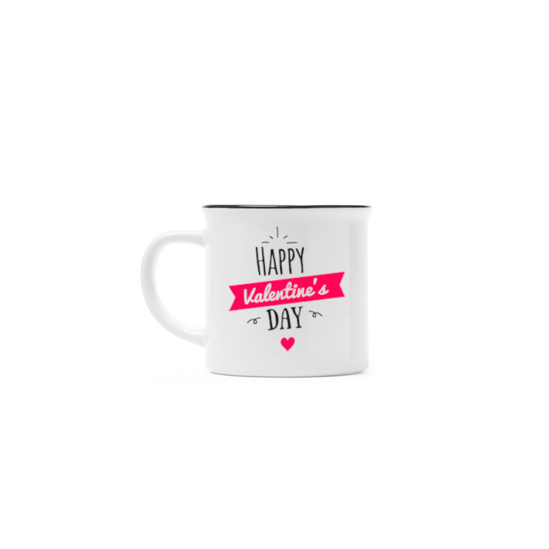 Happy Valentine's Day Retro Mug