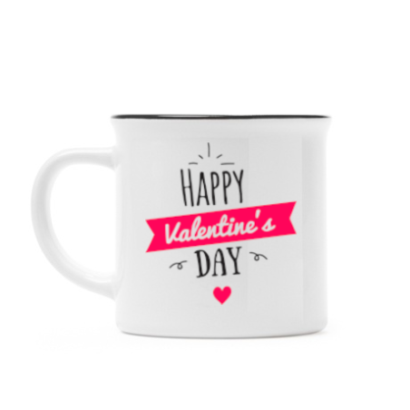 Happy Valentine's Day Retro Mug