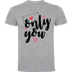 Cotton T-shirt Only You