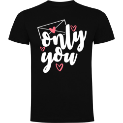 Cotton T-shirt Only You