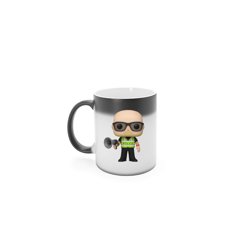 Magic Mug Steryd3 Police with megaphone Doll Magic Mug Steryd3 Police with megaphone Doll