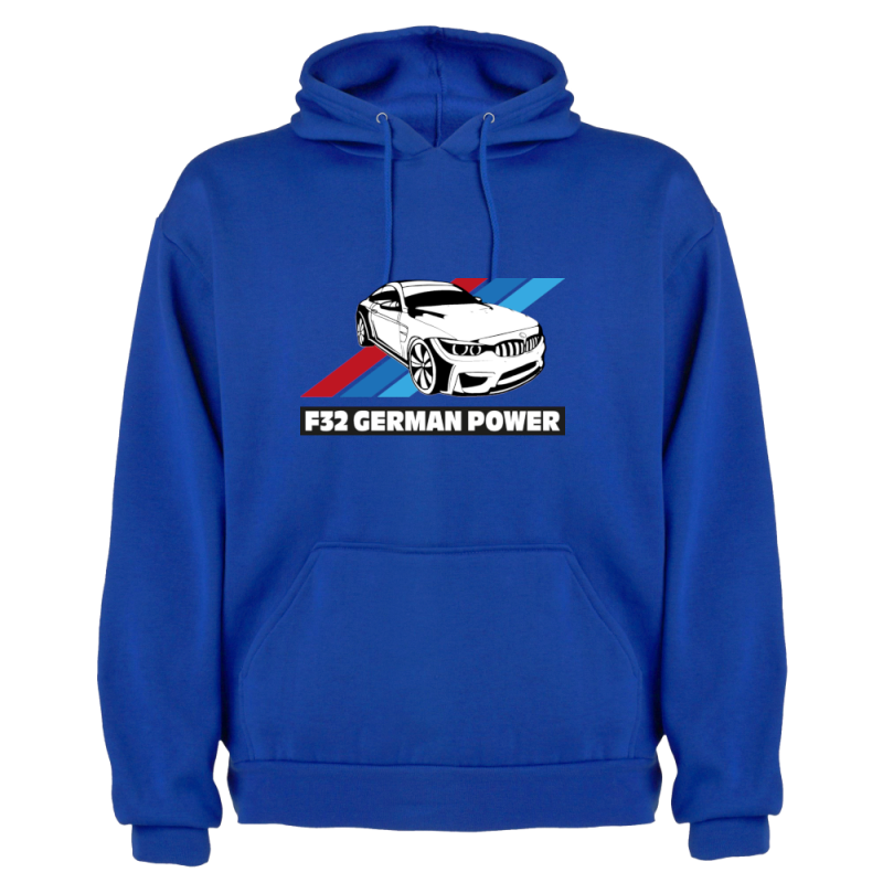 Warm hoodie F32 - Sweatshirt for a motoring fan